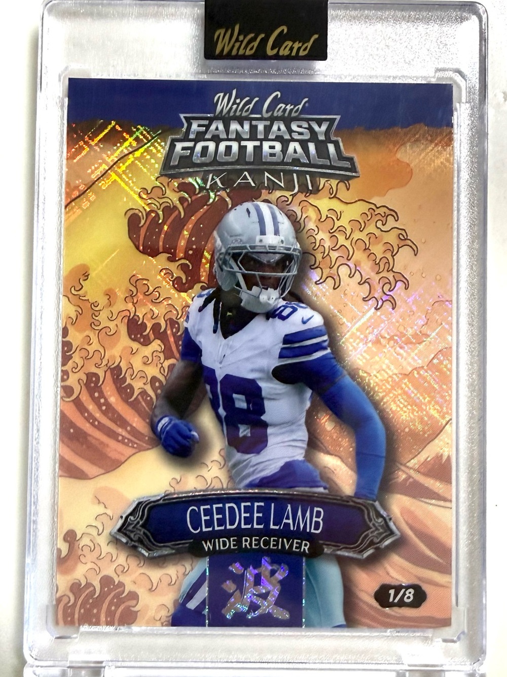 Wild Card CeeDee Lamb Dallas Cowboys 2026 Fantasy Kanji 1:8